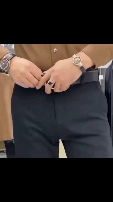 High Elasticity Men's Classic Pants (Pack of 3)