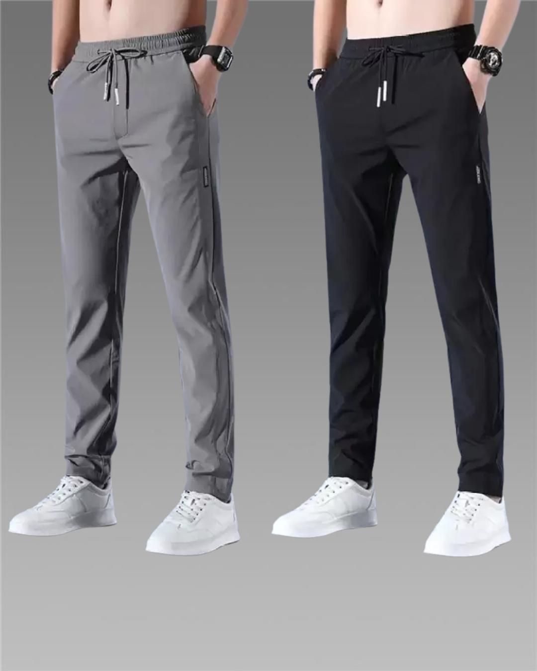 [Buy 1 Get 1] Men's NS Lycra Track Pants