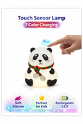 Panda Touch Sensor Lamp with 7 color changing modes