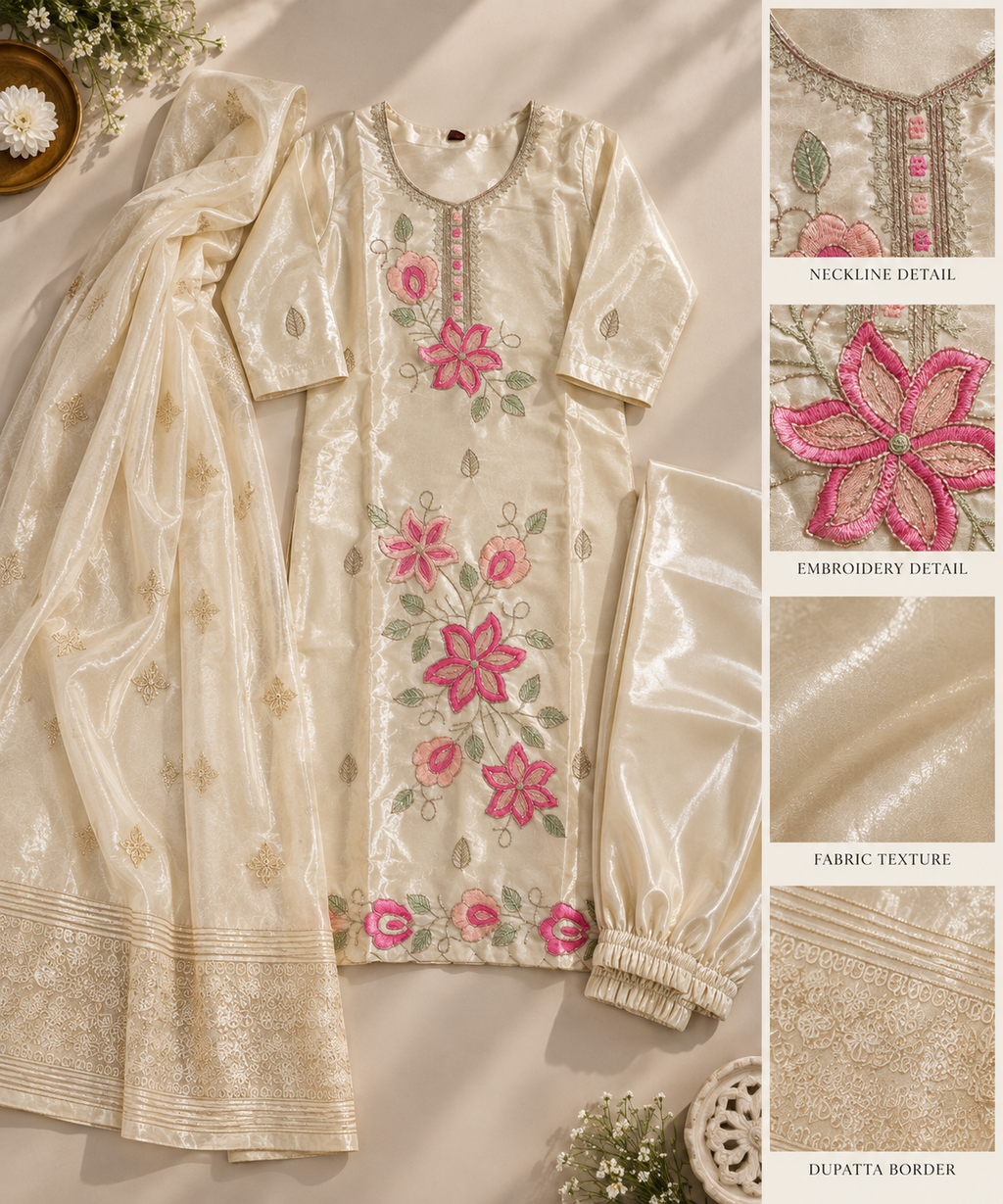 Graceful Bloom - Model side view