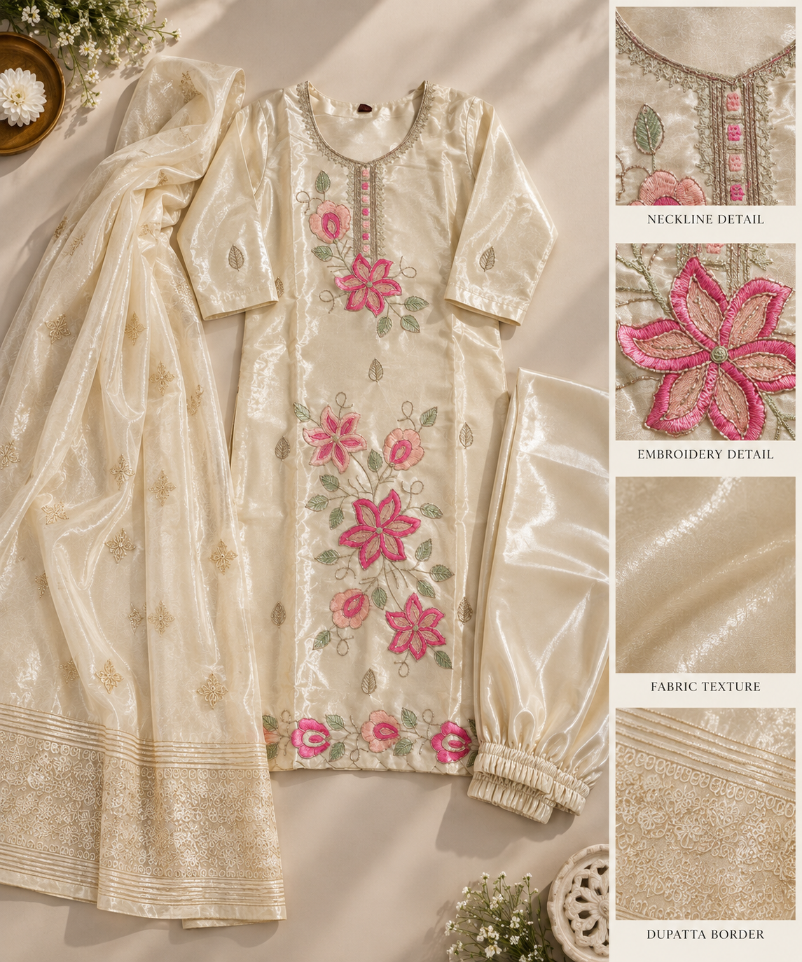 Graceful Bloom - Model side view
