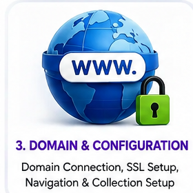 👑 Complete Online Business Launch — Website Development Service